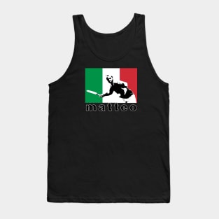 Matteo Berrettini of Italy tennis player Tank Top